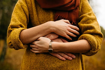 people, girl, hug, embrace