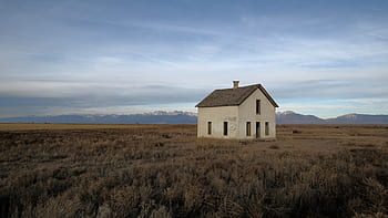 abandoned, house, desert, old, building, mood, decay, architecture, dilapidated, mystical, shabby