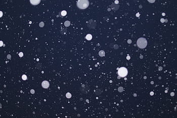 bokeh photo, night, snow, bokeh, snowflakes, blurred, falling, winter, cold, season, white