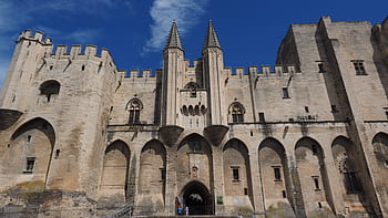 avignon, palais des papes, město, v centru města, Francie, budova, architektura, Zajímavosti, turistická atrakce, impozantní, jih Francie