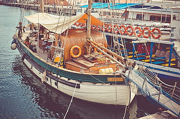 fishing boat, sailing boat, sailing, boat, ship, dock, port, harbor, old, boats, water