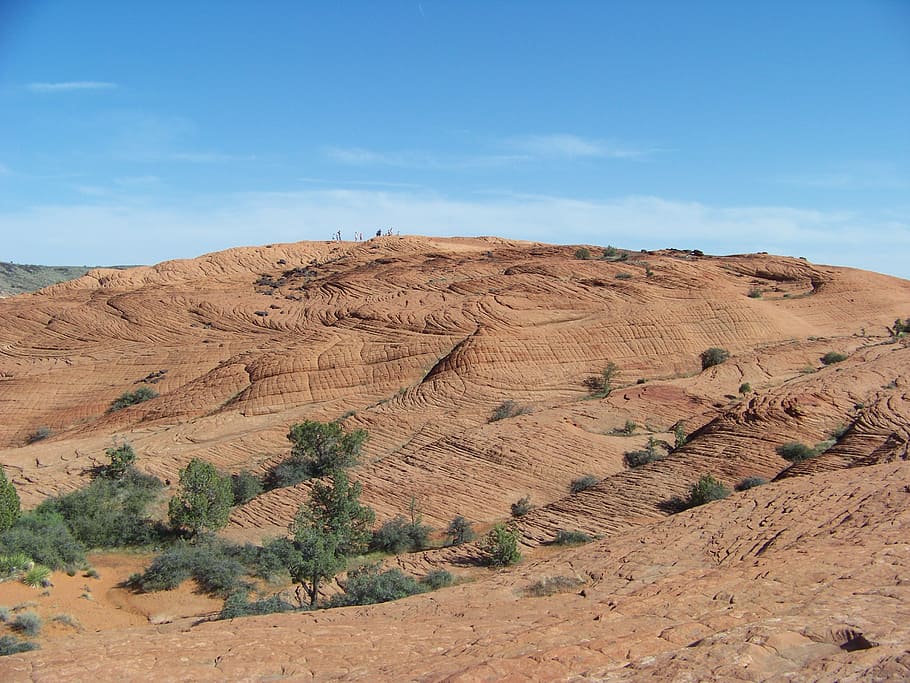 St george, utah, sníh kaňon, krajina, Skála, redrock, poušť