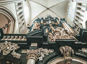 kostel, náboženství, římský, katolík, infrastruktura, umění, sochařství, socha, anděl, Bůh, prodejní