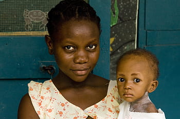 Haiti, Child, Infant, mother, baby, young, parent, love, woman, holding, girl