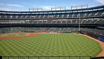 ballpark, baseball, campo, sport, gioco di palla, stadio, americano