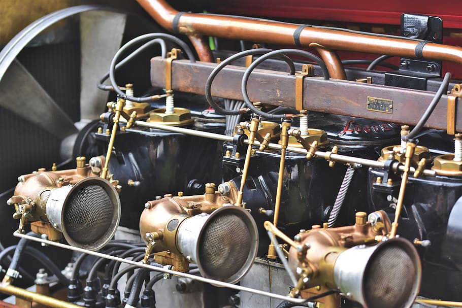 lokomobilní m48, motor, závodní auto, oldtimer, sportovní auto, historicky, klasický, automobilového průmyslu, nostalgie, závody, závod