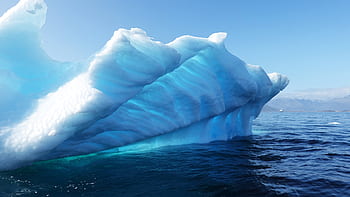 iceberg, ice, greenland, frozen, cold, sea, nature, landscape, polar, snow, winter