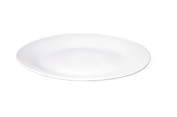 round, white, ceramic, Plate, White, Porcelain, Tableware, porcelain, cut out, circle, white background, white color