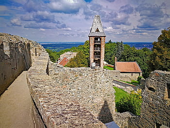 castle, frankenstein, mühltal, darmstadt, hesse, germany, architecture, places of interest, ruin, building, europe