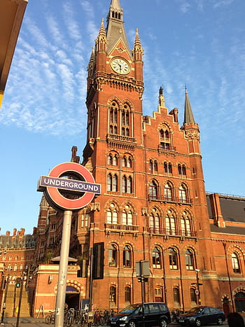 london, underground, railway station, st pancras, shield