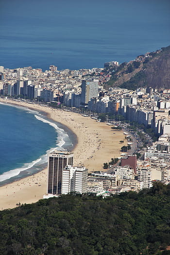 copacabana, view from sugarloaf, rio de janeiro, places of interest, world famous beach, known, world famous, worth a visit, brazil, gorgeous, imposing