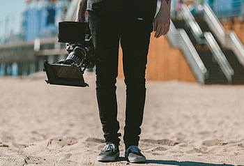 camera, lens, flash, photography, photographer, people, hands, video, record, sand