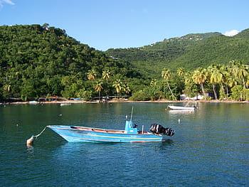 guadeloupe, boiling, cove boat, island, exotic, tropic, french territory, caribbean sea