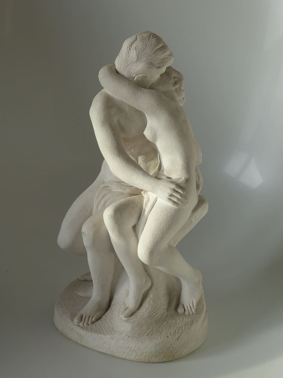 polibek, rodin, umělec, sochařství, replika