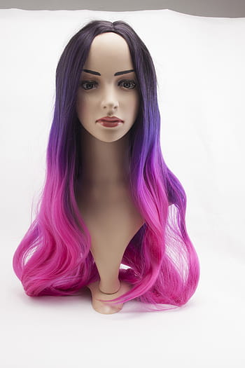 woman head mannequin, wig, mannequin head, cosplay, pink hair, artificial, model