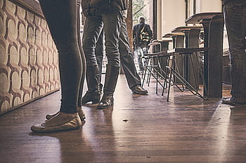 shoes, pants, jeans, hardwood, floors, tables, chairs, shop, store, people