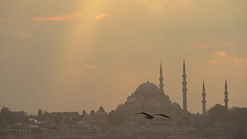 old, ancient, historical, istanbul, sunset, turkey, mosque, ottoman, islam, golden, turkish