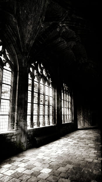 church, abbey, building, vaults, religion, architecture, gothic, windows, glass, light