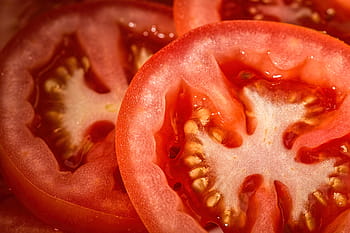 sliced red tomatoes, tomato, red, salad, food, fresh, vegetable, healthy, vitamins, nutrition, fruit