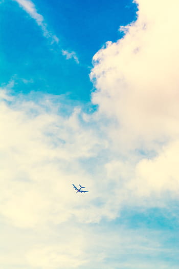 aereo, volante, bianca, nuvoloso, cielo, giorno, viaggio, avventura, vacanza, mezzi di trasporto, veicolo