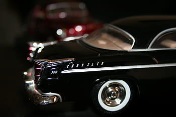 Chrysler, 300, Car, Chrysler 300, chrysler, 300, red, black, toy, nostalgia, california, old-fashioned