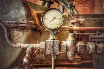 tlakoměr, tlak, technologie, stroj, starý, inzerát, nástroj, průmysl, zobrazení tlaku, steampunk, bez tlaku