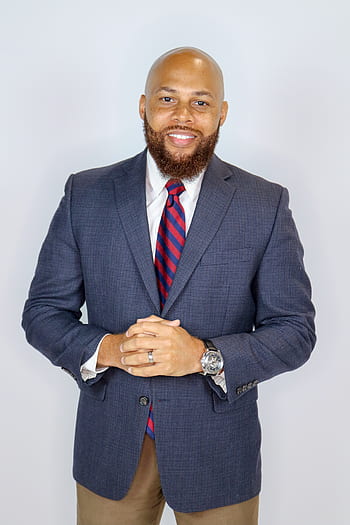 businessman, black man, successful, executive, gentleman, man in suit, bald man, beard man, bearded, suit and tie, analyst