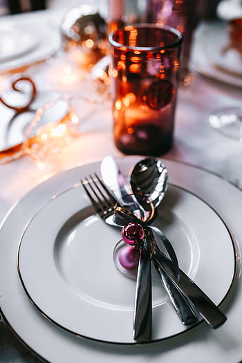 decoraciones de mesa de navidad, navidad, mesa, decoraciones, juego de mesa, rosa, feriado, glamour, plato, servilleta, cubiertos