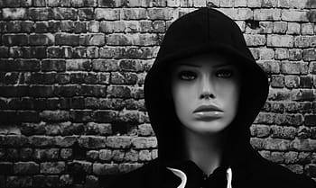 model, face, portrait, head, woman, attractive, mysterious, bschaufensterpuppe, view, mannequin, female