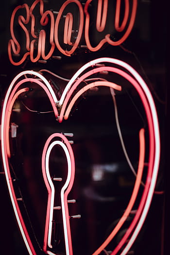 red, white, neon lights, neon, signage, light, door, illustration, vector