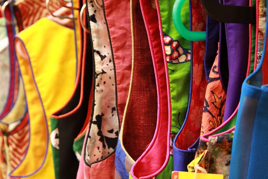 oblečení, barvitý, handloom, móda, design, textil, tkanina, Jasný, mít na sobě, maloobchodní, žena