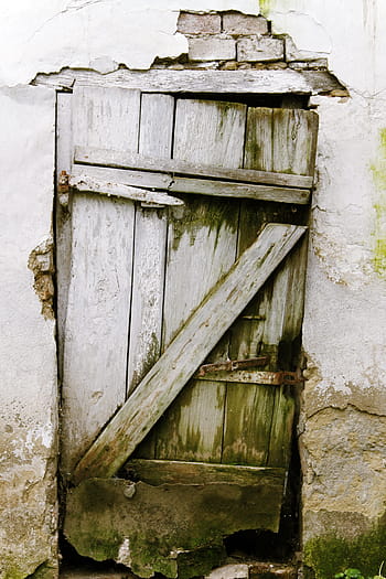 porte, vieux, en bois, bois, entrée, maison, grunge, texture, mur, rouillé, vieilli