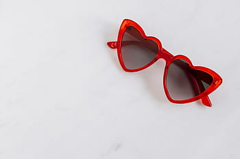 óculos de sol, vermelho, óculos, engraçado, acessórios, moda, amor, dia dos namorados, Coração, em forma