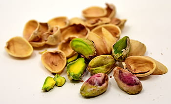 cerrar, foto, semillas, pistachos, comer, delicioso, merienda, núcleos, alimentos, cáscara, verde