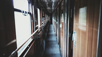 gang, trein, reis, reizen, deuren, ramen, staal, glas, houten, vervoer