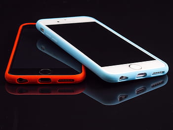 two, teal, orange, iphone cases, ios, new, mobile, gadget, pad, smartphone, time