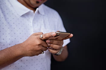 uomo, navigazione, smartphone, cellula, Telefono, cellulare, tecnologia, detenzione, persona, i phone, sms