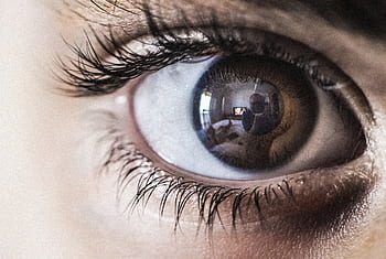 oog, macro, reflex, TV, gezicht, iris, oogappel, jong, vrouw, visie, optisch