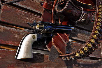 colt single action, pacemaker, gun, guns, weapon, revolver, pistol, firearm, cowboy, holster, western