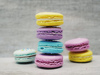 francouzské macarons, francouzština, macarons, barva, barvitý, barvy, cookie, dezert, Francie, zametač, makarónek