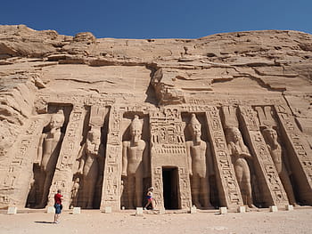 chrám luxoru, abu simbel chrám, Egypt, luxor