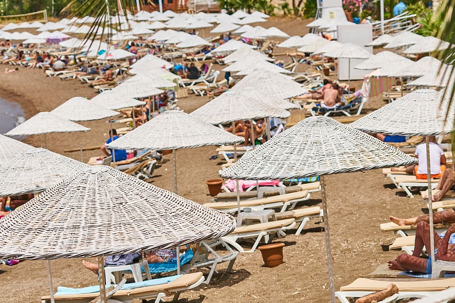 pláž, cestovní ruch, lidé, Příroda, cestovat, Dovolená, letní, voda, turista, dobrodružství, krajina
