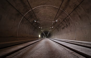 architecture, structures, tunnel, tube, concrete, roads, streets, lines, linear, perspective