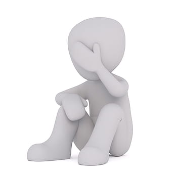 white, face palm, sitting, illustration, human, head, males, 3d model, isolated, 3d, model