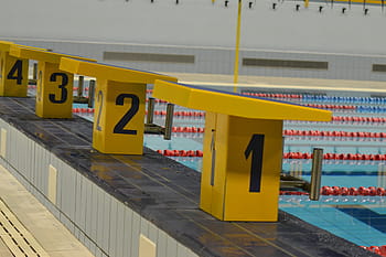pool, blocks, line, sport