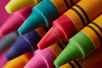 crayons, close up, background, colorful, assortment, box, art, drawing, creative, school, childhood