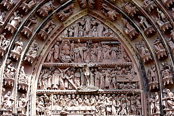Cathedral, Church, Religion, Dom, cathedral, church, strasbourg, ornaments, fashion, old town, catholic, structures