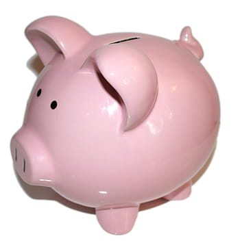 růžový, keramický, prasátko na spoření, banka, peníze, finance, měna, úspory, podnikání, Uložit, finanční