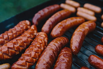 グリル、 ソーセージ、 食品、 キルバサ、 バーベキュー、 料理、 火、 炎、 豚肉、 肉、 バーベキューグリル