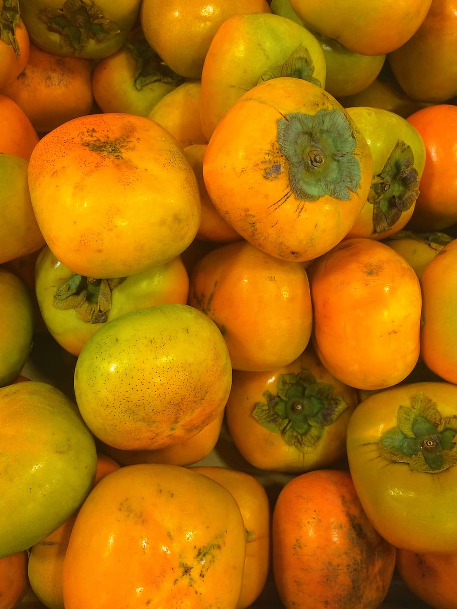 persimmon, fruit, autumn, seiyu ltd, seibu shopping center, supermarket, fruits and vegetables, department, mabori kaigan, yokosuka, japan
